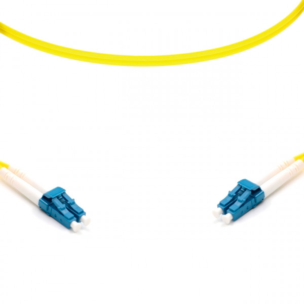 forte® Fibre Optic Patchlead, LC to LC Singlemode G.657 Bend-Insensitive, Duplex 2mm, 1m, LSZH