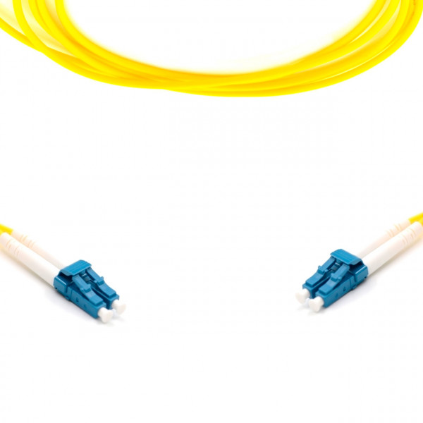 forte® Fibre Optic Patchlead, LC to LC Singlemode G.657 Bend-Insensitive, Duplex 2mm, 3m, LSZH