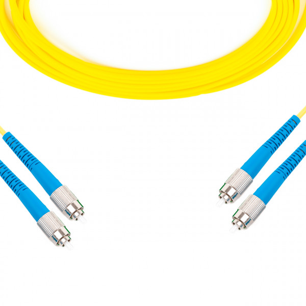 forte® Fibre Optic Patchlead, ST to ST Singlemode G.657 Bend-Insensitive, Duplex 3mm, 10m, LSZH