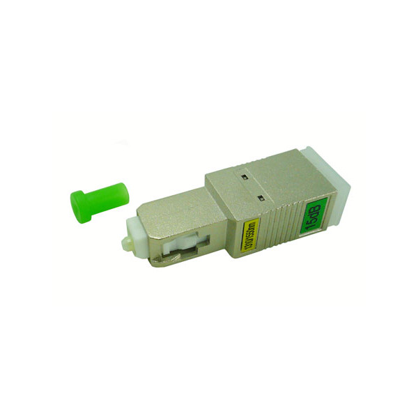forte® Attenuator, fibre optic, fixed, SC-APC SM 15dB, premium plug type