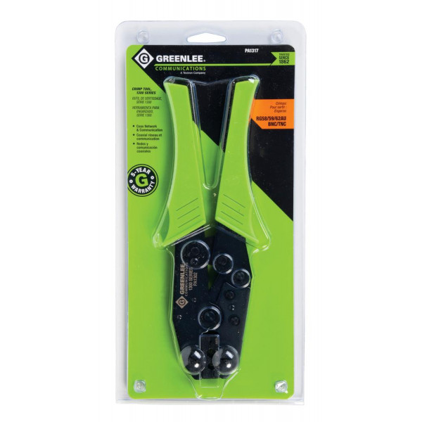 Tempo PA1317 Crimper 1300 RG58/59/62au BNC/TNC