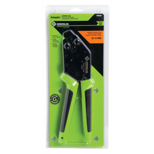 Tempo PA8022 Crimpall Insul Term AWG 22-12 Clamshell