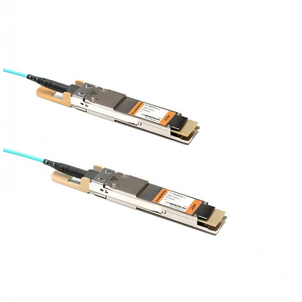 FLEXOPTIX 800G QSFP-DD AOC with CDR (TX / RX) | Multimode Fiber, 1 - 30 m