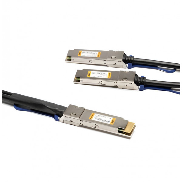 FLEXOPTIX 400G QSFP-DD to 2x QSFP56 Breakout DAC | Passive Copper Cable, 0.5 - 3 m