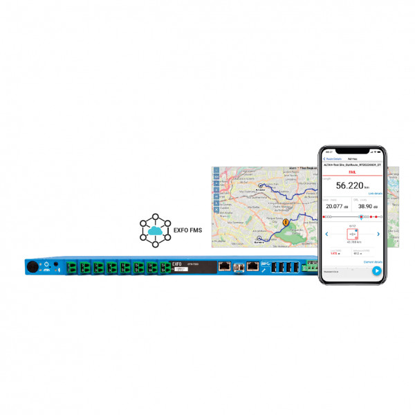 EXFO OTH-7000 - Remote Optical Test Head - Scalable network monitoring and management.