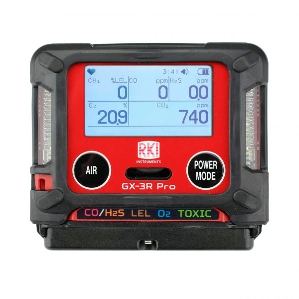 RKI GX-3R Pro 5 Gas Personal Monitor (LEL,O2, H2S, CO & SO2)