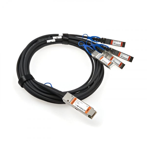FLEXOPTIX 40G QSFP+ TO 4X SFP+ BREAKOUT DAC Passive Copper Cable