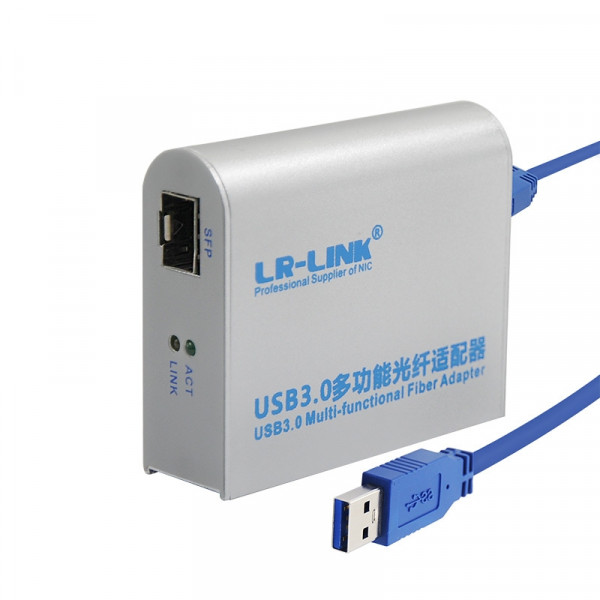 LR-LINK LREC3210PF-SFP USB3.0 Gigabit SFP Fiber Ethernet Adapter NIC