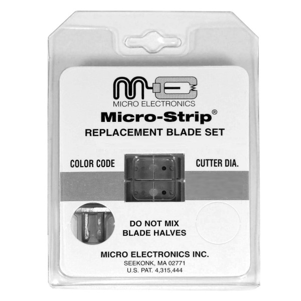 Micro-Strip Blade Set, .0160, Sharp, Orange