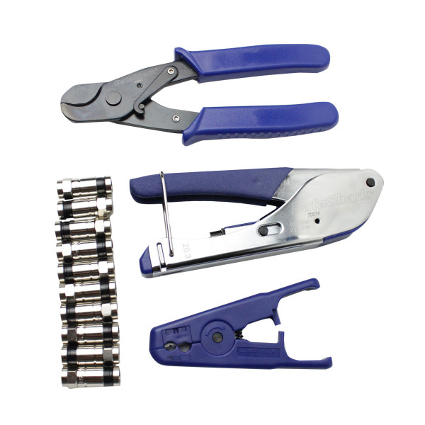 Tempo PA70018 Datashark CATV F Comp Tool Kit