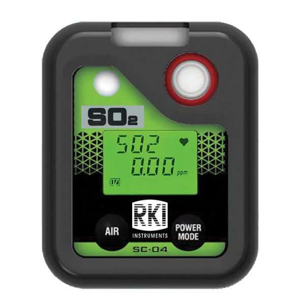 RKI SC-04 SO2 Single Gas Monitor - Pocket Size - 73-0081