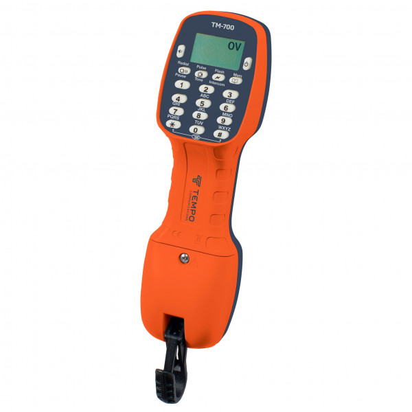 Tempo TM-700I Telephone Butt Test Set with small Croc Clips (Boxed)