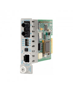 OST 1X T1/E1 RJ45/RJ48 Copper Fibre iConverter ST MM 1310nm 5KM Module