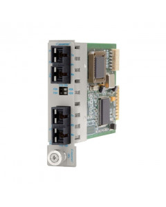 OST 100 BASE-FX 2X Fibre Ethernet iConverter 2FX 2Port SCSM 1310 30KM