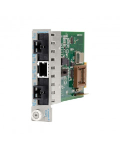 OST 100 BASE-TX to 2X 100BASE-FX iConverter Redundant Fibre Module