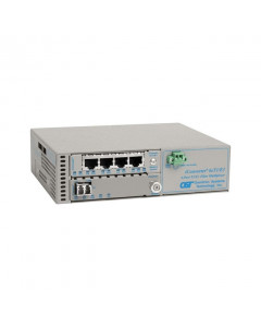 OST iConverter 4T1 MUX 4X T1/E1 to LC/SM/1.5/120KM MUX SA Univ AC