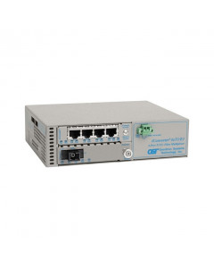 OST iConverter 4T1 SF MUX 4X T1/E1 SC/SM TX15/RX13/20KM MUX SA 48VDC