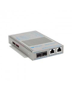OST 10/100/1000 2X / 1000X US Pwr OmniConverter GPoE/S 2X SFP Port