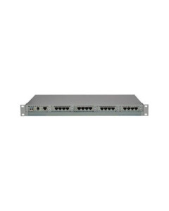 OST iConverter MUX 4X T1/E1+GIGE-SC/SM SF/1550nm/1310nm/20KM 48VDCX2