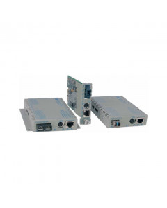 OST iConverter 10/100/1000T-1000LX SC/SM 1.3/12KM w/Mgmt TableTop AC Wide