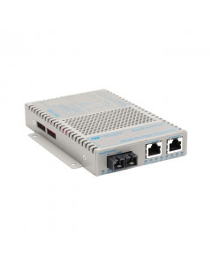 OST 10/100/1000 2X / 1000X US Wide OmniConverter GPoE+/S SC MM850 550M