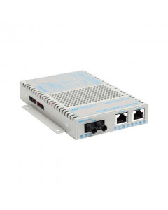 OST 10/100 2X / 100FX US Wide Temp OmniConverter FPoE/S ST SM1310 30KM