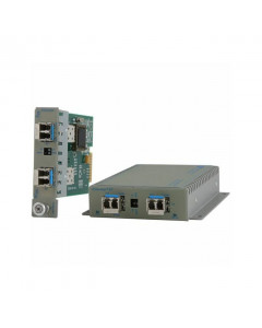 OST iConverter XFF OEO Transponder 1M to 8G SFP X2 PLUG-IN Wide Temp