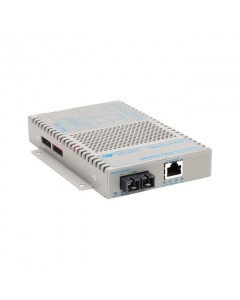OST 10/100/1000 / 1000X 48VDC Wide OmniConverter GPoE/S SC MM850 550M