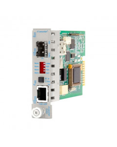 OST 1X T1/E1 RJ45/RJ48 Copper Fibre iConverter to Copper to SFP