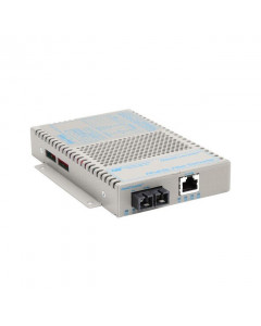 OST 10/100 / 100FX US Pwr Cord OmniConverter FPoE/SL SC MM1310 5KM