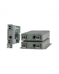 OST iConverter 2GXM2 1000BASE-X to 1000BASE-X SFP WLL MNT AC PS w/Mgmt
