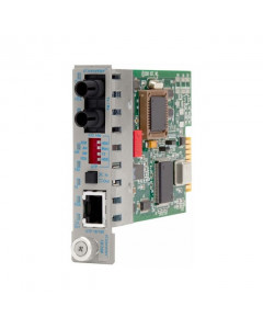 OST iConverter 10/100BTX RJ45 to 100BFX ST/SM 1310nm/12KM Wide