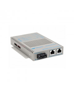 OST 9403-1-21Z 2X10/100/1000T-1000X OMNIC GPoE/S SC/SM AC -40-75C