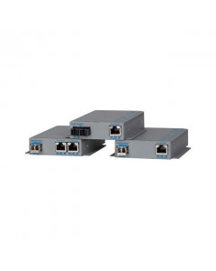 OST OmniConverter 2X 10/100/1000 PoE/ 1000X SC/MM GPoE/SE US AC Wide