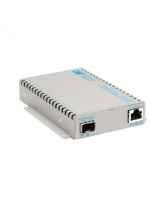 OST 10/100/1000 to Fast ETH Fibre OmniConverter FPoE/SE SFP US AC