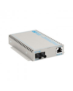 OST 10/100/1000 to Gigabit Fibre OmniConverter GPoE+/SE ST MM US AC