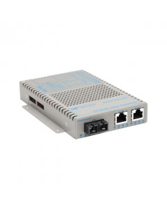 OST OmniConverter FPoE/SL 2X 10/100 to 100FX SC/MM/1310 Univ AC