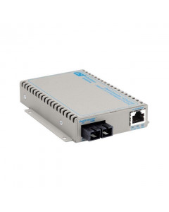 OST OmniConverter SE 10/100/1000 PoE to 1000 Fibre ST SM 12KM US AC