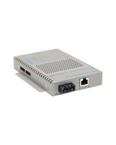OST OmniConverter S 10/100 PoE+ Ethernet to Fibre SC MM 5KM US AC