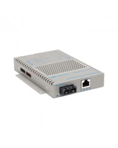 OST OmniConverter S 10/100 PoE+ Ethernet to Fibre SC SM 30KM US AC