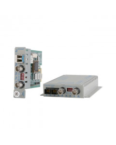 OST iConverter T3/E3 Coax to Fibre LC MM 1310nm 5KM DS3 WM US AC Power