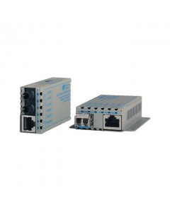 OST MiConverter 10/100 BT to 100X SFP Fibre PoE/PD 9-60VDC Ext Temp