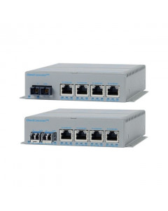 OST OmniConverter GPoE+/SX 4X 10/100/1000T - 2X 1000X DC Ext