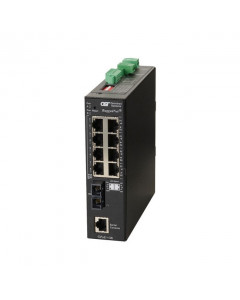 OST RuggedNet GPoE+/MI 2X DC 8X 10/100/1000T-1000X/SC MM 850