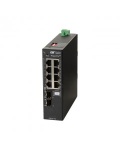 OST RuggedNet GPoE+/SI SFP 8X 10/100/1000T-2X 1000X SFP DC