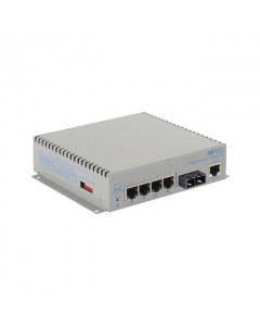 OST OmniConverter GHPoE/M 60W 2KM 4X 10/100/1000T - 1000X SCMM AC