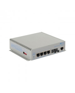 OST OmniConverter GHPoE/M 60W 550M 4X 10/100/1000T - 1000X STMM DC Ext