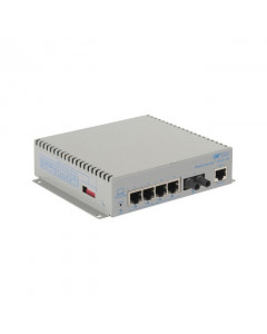 OST OmniConverter GPoE+/M 12KM 4X 10/100/1000T - 1000X ST SM AC