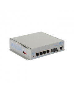OST OmniConverter GPoE+/M 550M 4X 10/100/1000T - 1000X STMM DC Ext