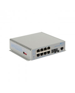 OST OmniConverter GPoE+/M 12KM 8X 10/100/1000T - 1000X STSM DC Ext